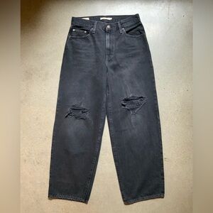 Levi’s Women’s Distressed Baggy Dad Denim